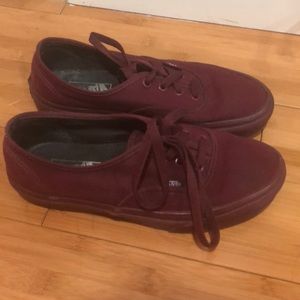 Vans low cut men’s 5 wmns 6.5